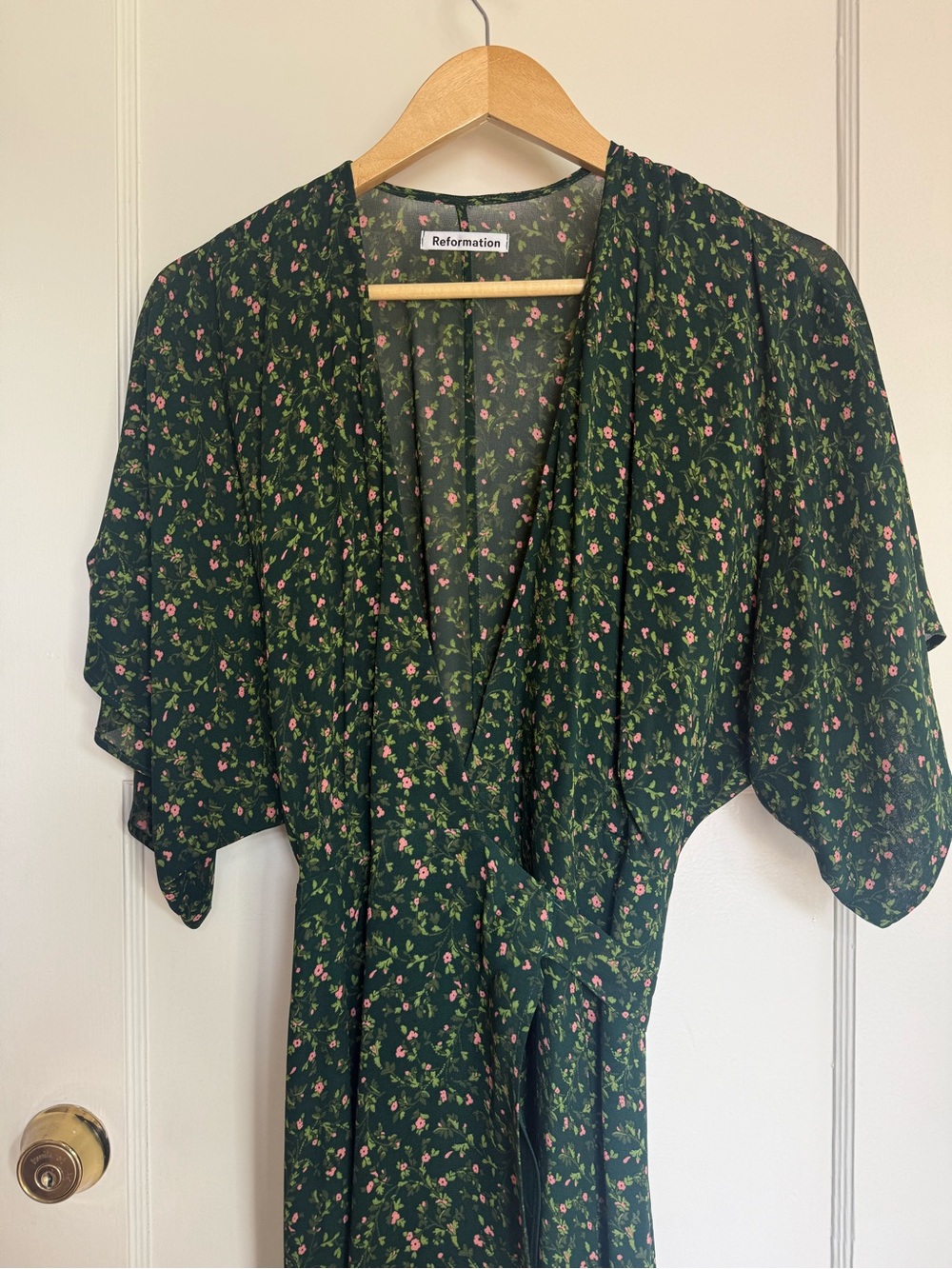 Reformation Winslow Wrap Dress - Picture 4 of 6